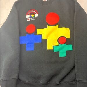 90s Canadian Red Cross Sweater, Large